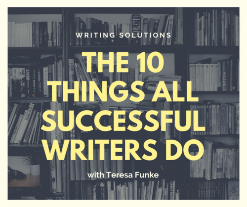 10 Things All Successful Authors Do